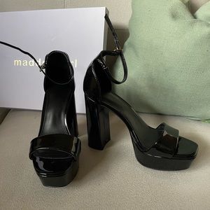 MADDEN GIRL Black Patent Leather Heels